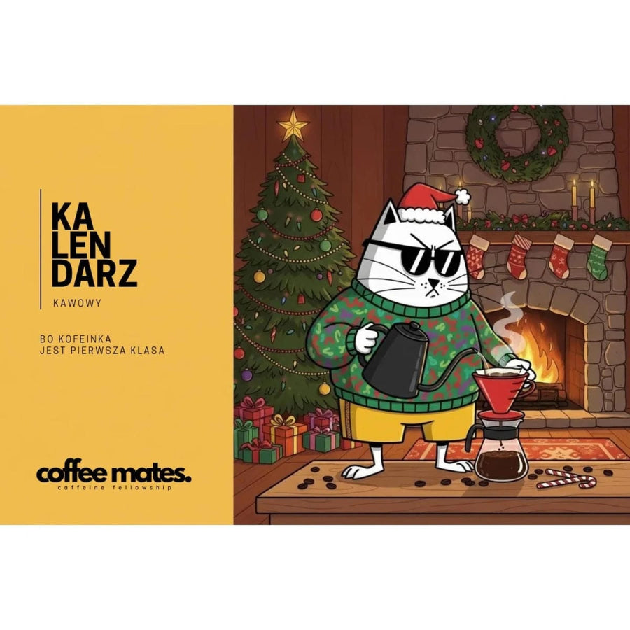kalendarz adwentowy z kawą coffee mates