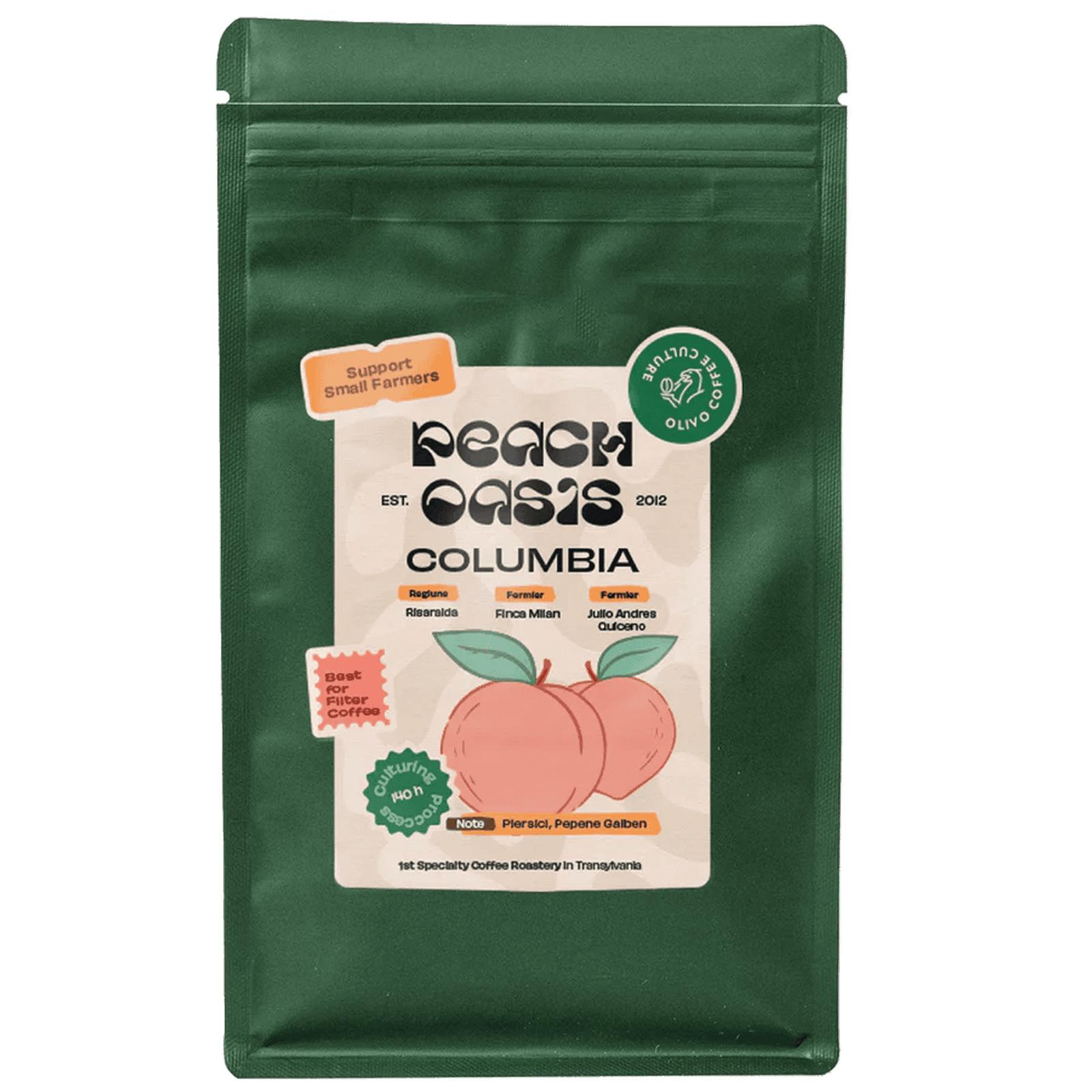 Olivo Coffee Culture Colombia Pecach cofermented