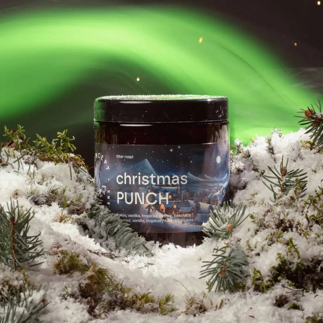 Concept Coffee Colombia Pink Bourbon Christmas Punch Coconut cofermented
