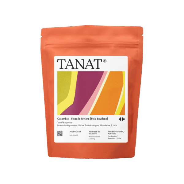 Tanat Kolumbia Finca La Riviera Pink Bourbon