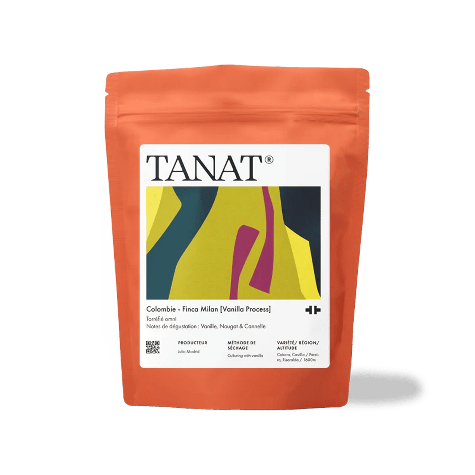 Tanat Kolumbia Finca Milan Julio Madrid Vanilla Process piernikowa