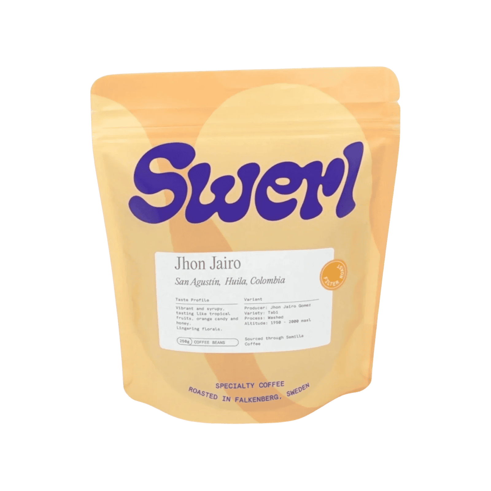 kawa ziarnista speciality wrocław swerl jhon jairo kolumbia tabi