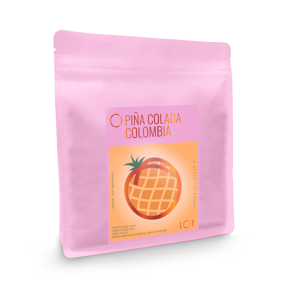 Kawa specialty Kolumbia Piña Colada Co-fermented – LOT | ananas, pomarańcza, wanilia