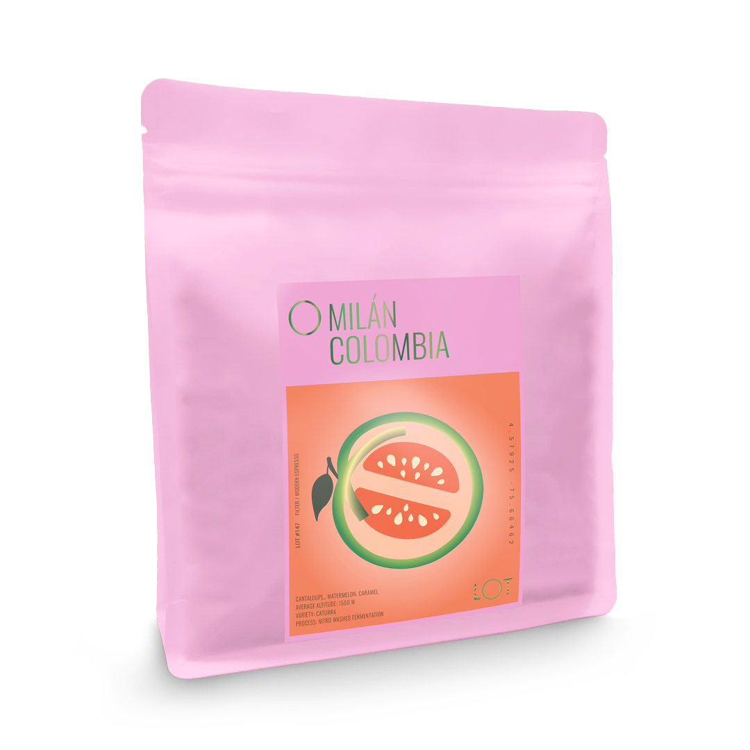 Kawa specialty Kolumbia Milán Nitro Washed – LOT | cukrowy melon, arbuz, karmel