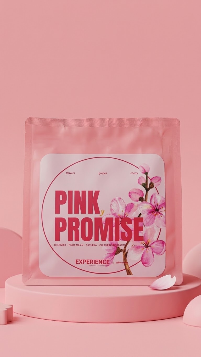 Experience Pinky Promise – Kolumbia Finca Milan Caturra Sakura