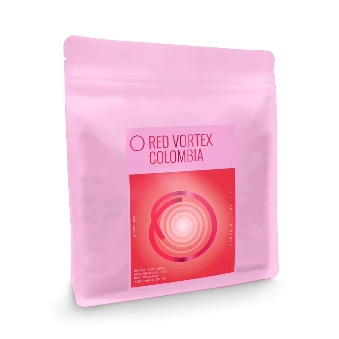 Kawa specialty Kolumbia Red Vortex Co-fermented – LOT | truskawki, pomarańcza, wanilia