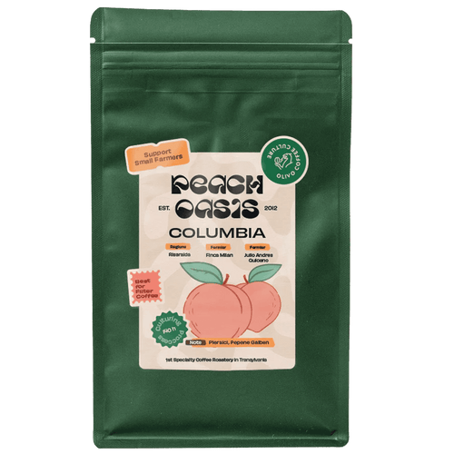 Kawa specialty Kolumbia Finca Milan Brzoskwinia Cofermented – Olivo Coffee Culture | brzoskwinia, melon kantalupa