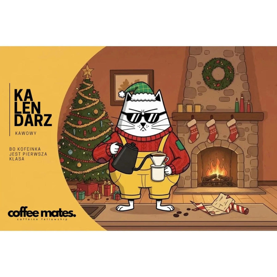 kalendarz adwentowy z kawą coffee mates