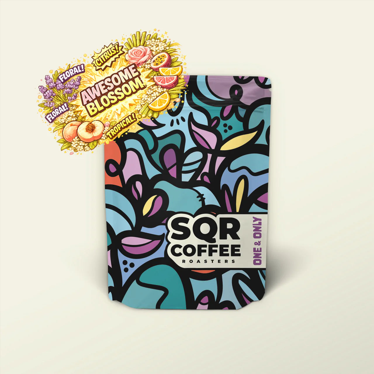 Kawa specialty Kolumbia Awesome Blossom Honey Lactic – SQR | lawenda, róża, bergamotka, tropikalne owoce