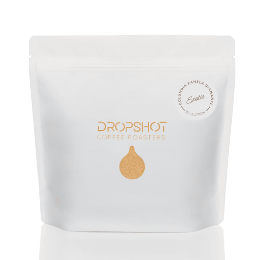 Dropshot specialty coffee Kolumbia Pink Bourbon Panela