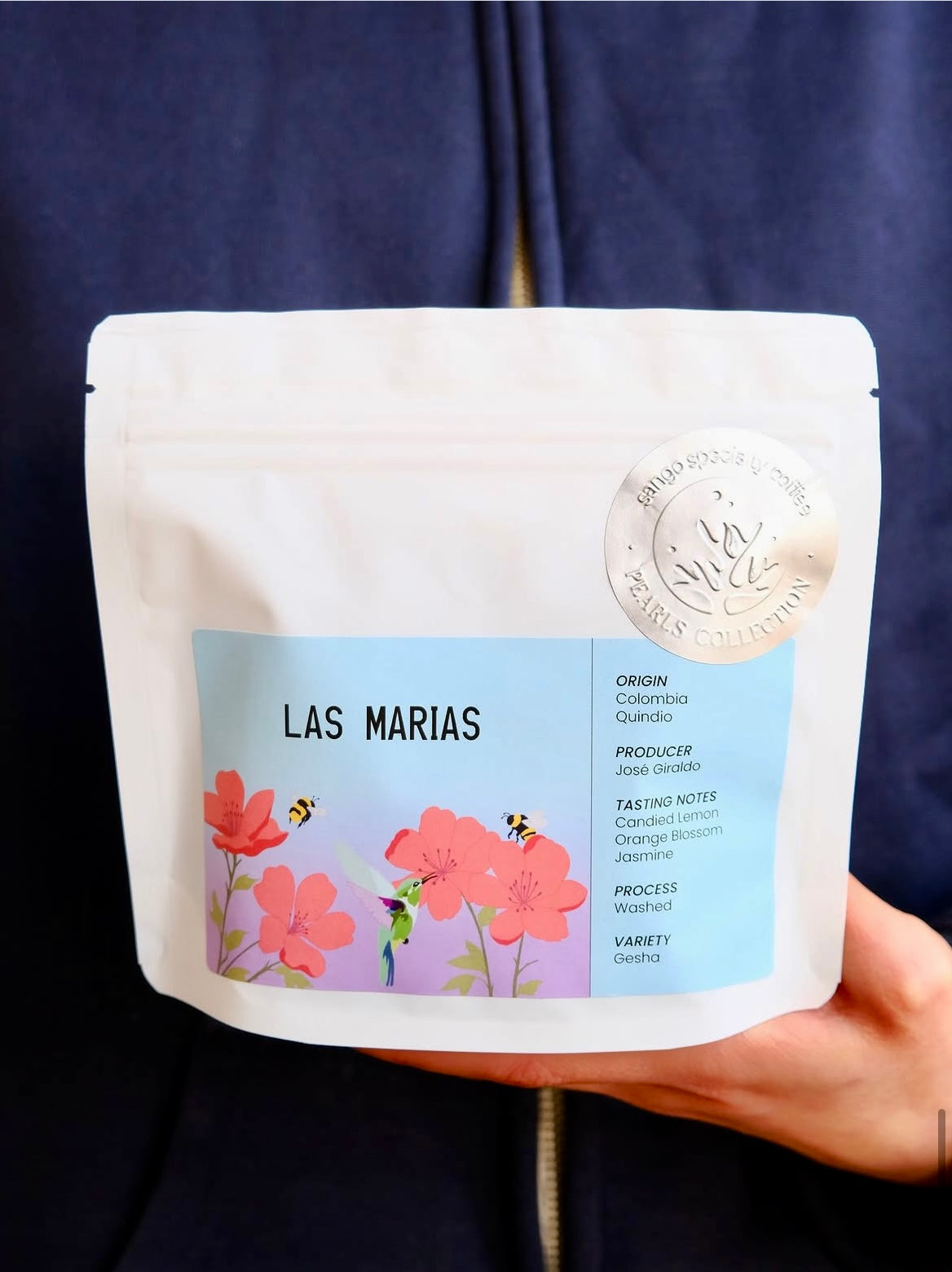Kolumbia Las Marias Gesha Washed