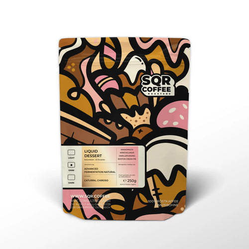 Kawa specialty Kolumbia Liquid Dessert Creme Brulee Chiroso – SQR | pudding waniliowy, likier wiśniowy, mleczna czekolada