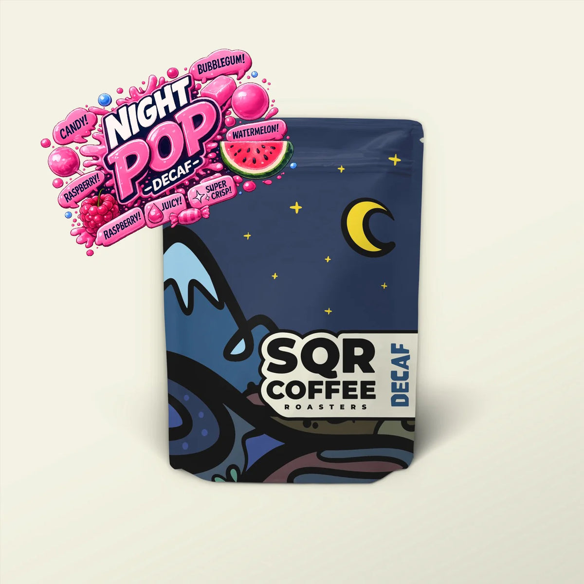 Decaf Kolumbia Night Pop Honey Swiss Water