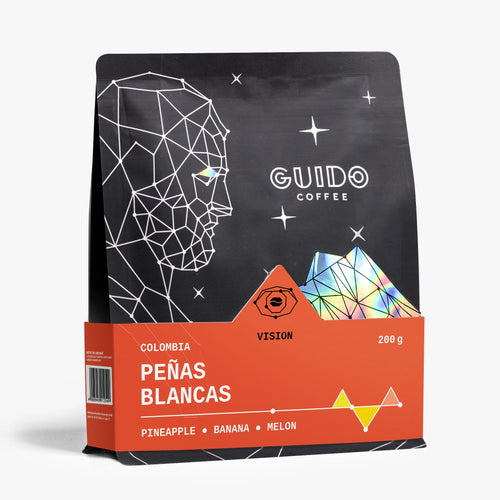 Kawa specialty Kolumbia Peñas Blancas Nestor Lasso – Guido | ananas, banan, melon