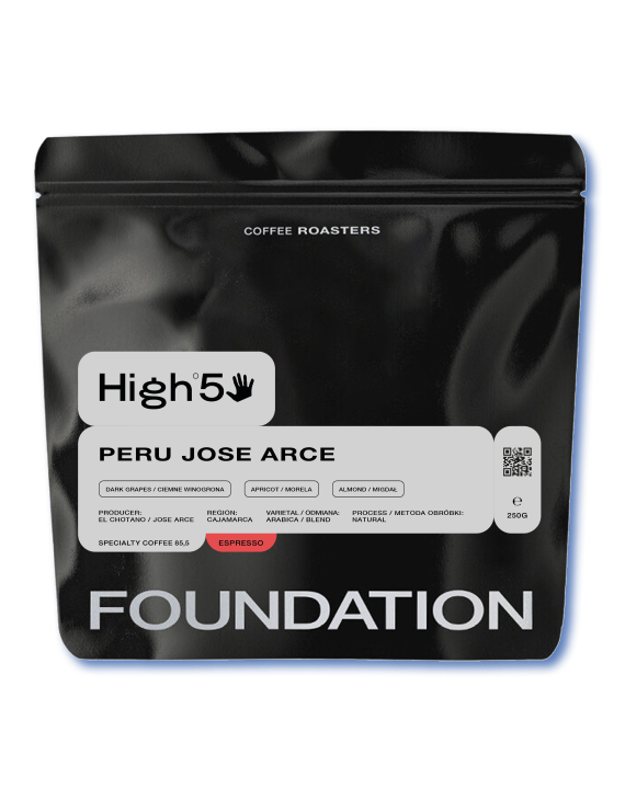 Foundation Coffee Peru Jose Arce Natural Espresso