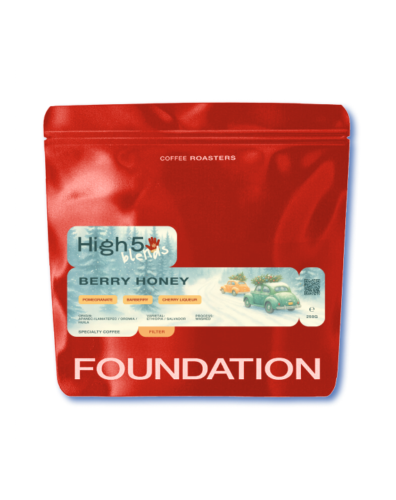 Foundation Coffee Blend Berry Honey Etiopia i Salwador Washed