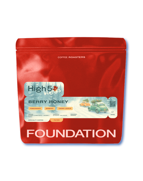 Foundation Coffee Blend Berry Honey Etiopia i Salwador Washed