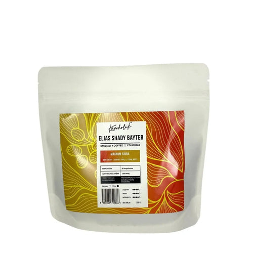Kawa specialty Kolumbia Magnum Sidra Dark Cherry Natural Anaerobic – Kavoholik | 88 SCA