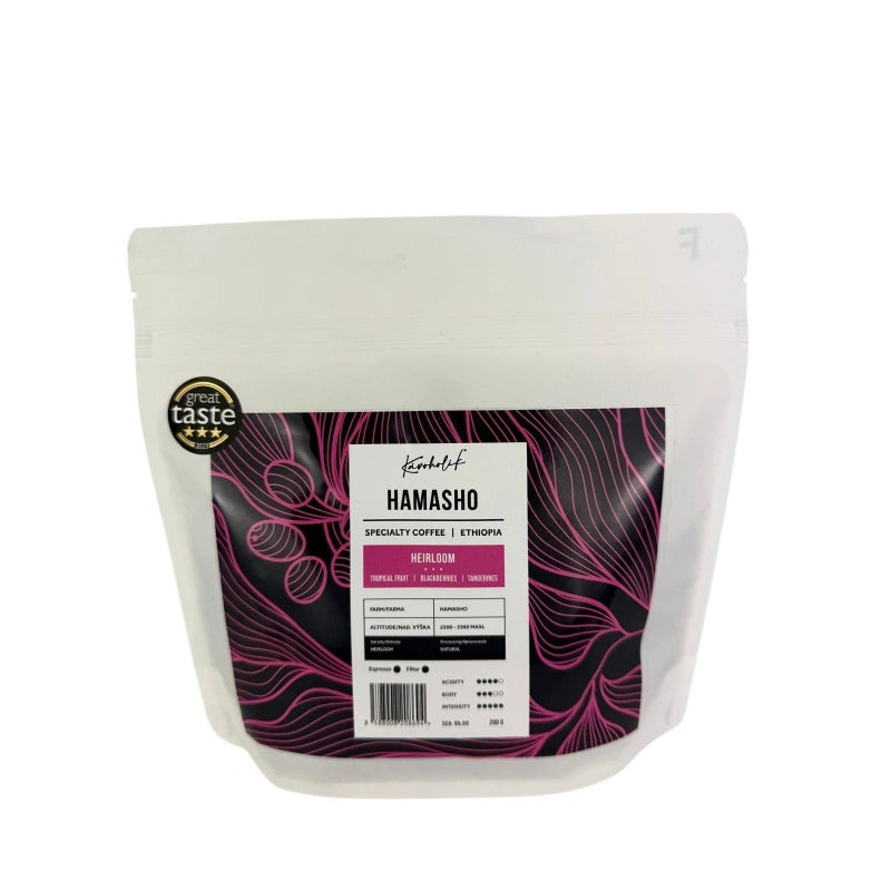 Kavoholik Etiopia Hamasho Natural Great Taste