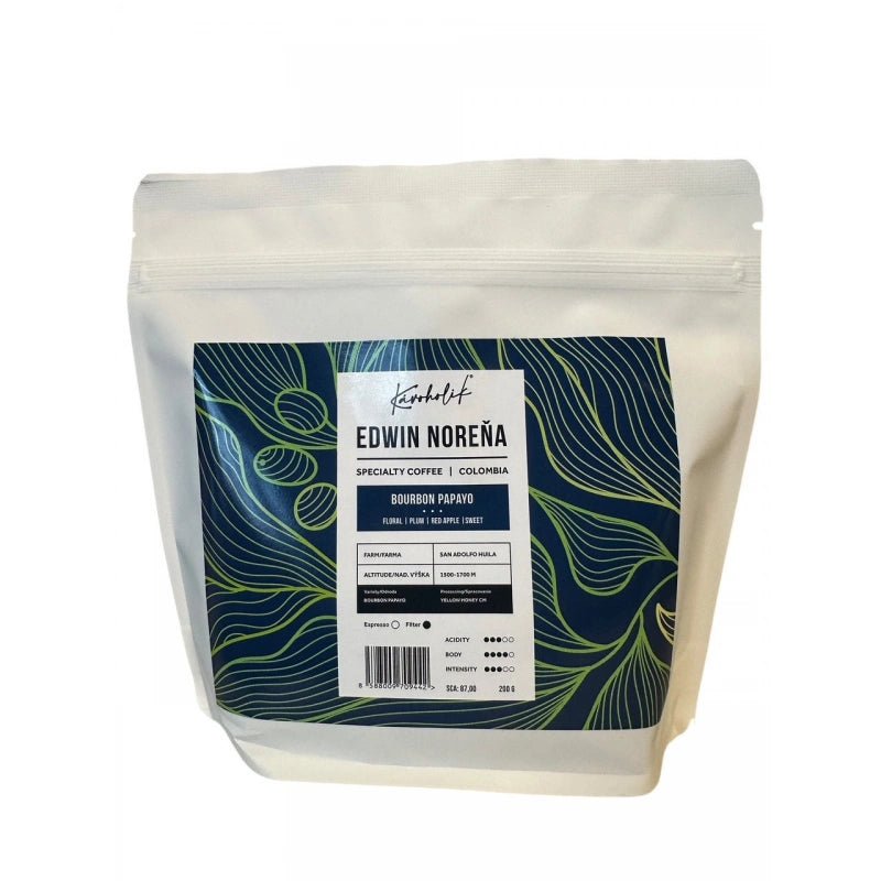Kavoholik Kolumbia Edwin Norena Bourbon papayo