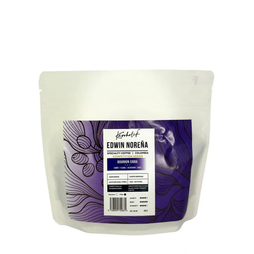 Kawa specialty Kolumbia Bourbon Sidra Norena Competition 90 SCA – Kavoholik | cukierki, jagody