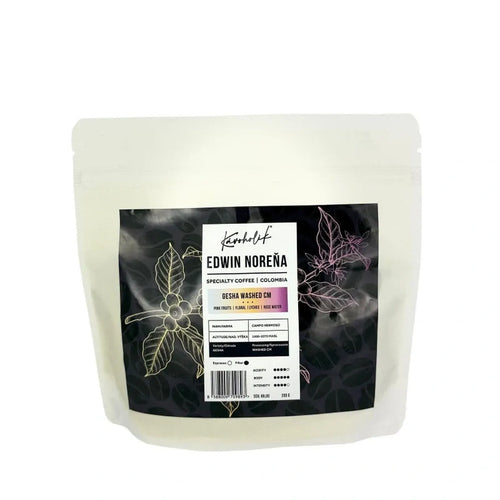 Kawa specialty Kolumbia Gesha Washed Carbonic Maceration – Kavoholik | Edwin Norena