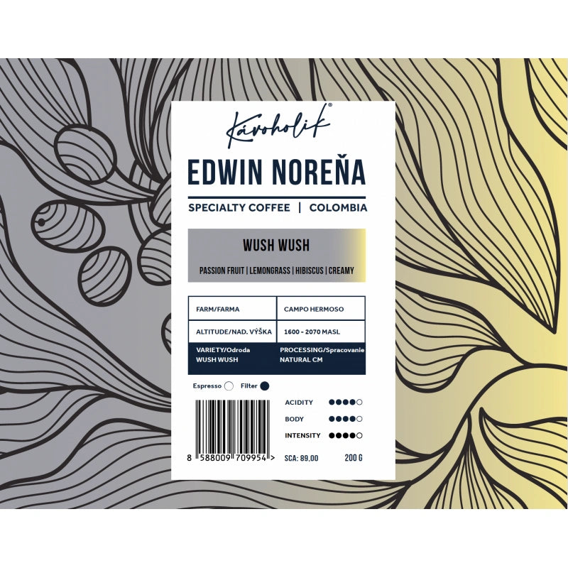 Kavoholik Kolumbia Edwin Norena Wush Wush Natural CM
