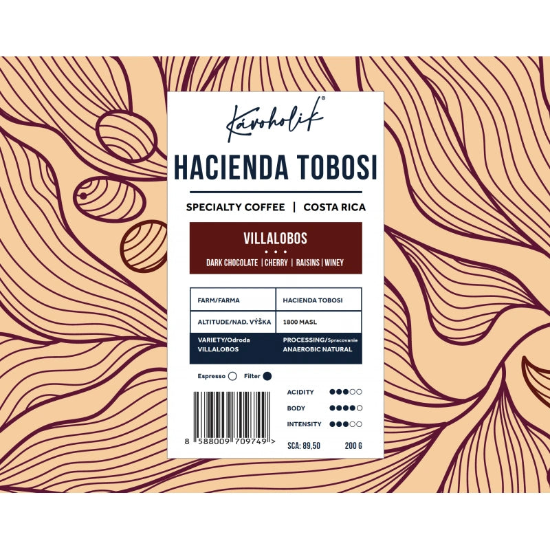 Kavoholic Costa Rica Hacienda Tobosi Anaerobic Natural