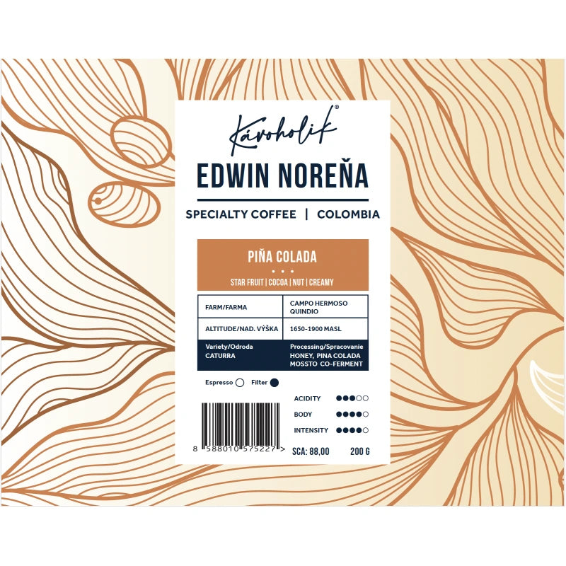 Kolumbia Piña Colada Cofermented Edwin Norena