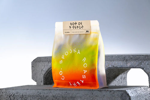 Kawa specialty Kolumbia Son Of A Peach Cofermented – Spojka | brzoskwinia, miód, mleczna czekolada
