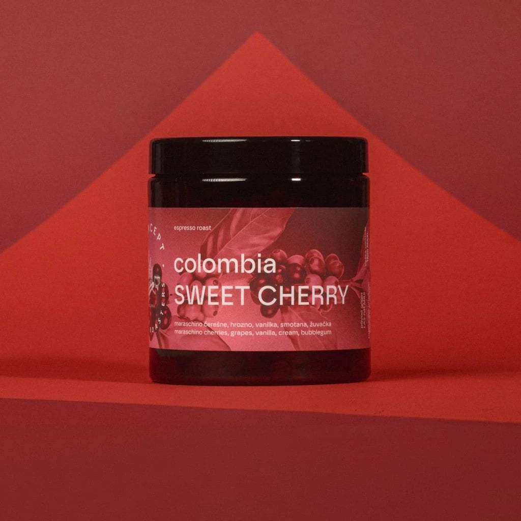Kawa specialty Kolumbia Sweet Cherry Cofermented Espresso – Concept Coffee | wiśnie maraschino, winogrona, wanilia