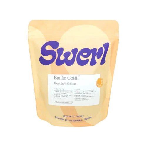 Swerl Etiopia Banko Gotiti kawa ziarnista jasno palona