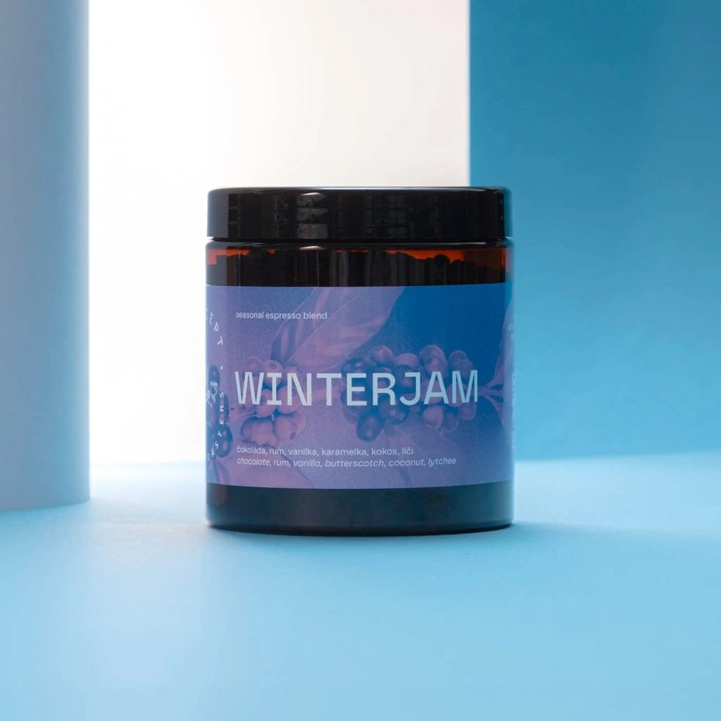 Kawa specialty Espresso Blend Winterjam Brazylia Kolumbia – Concept Coffee | czekolada, rum, kokos, liczi